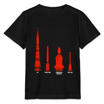 Missiles Union soviétique Russie - T-shirt bio MINI CREATOR Stanley/Stella Enfant - noir - Devant - Mikhail (115cm)