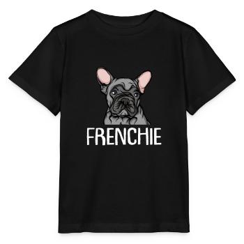 French Bulldog | French Bulldog - Stanley/Stella MINI CREATOR Kids’ T-Shirt - black - Front - Mikhail (115cm)