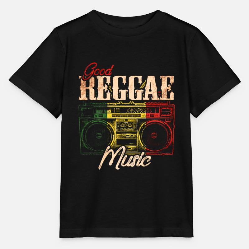 Musique Reggae - T-shirt bio MINI CREATOR Stanley/Stella Enfant - noir