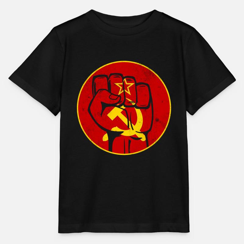 Faust Union soviétique Communisme - T-shirt bio MINI CREATOR Stanley/Stella Enfant - noir