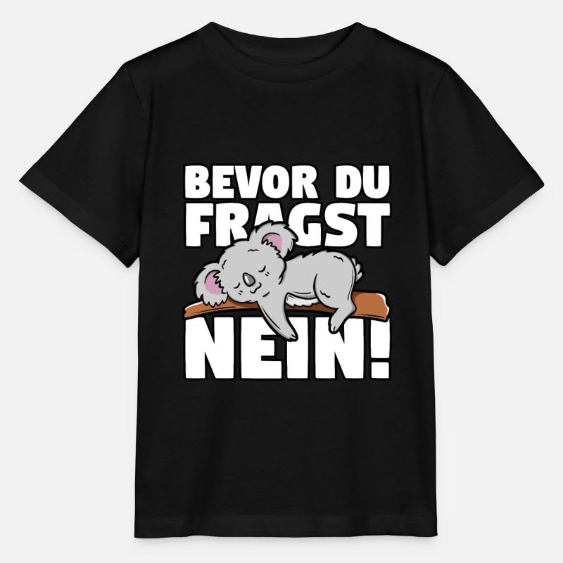 Koala - Stanley/Stella Kinder T-Shirt MINI CREATOR  - Schwarz