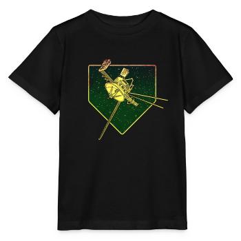Vaisseau spatial Voyager - T-shirt bio MINI CREATOR Stanley/Stella Enfant - noir - Devant - Mikhail (115cm)