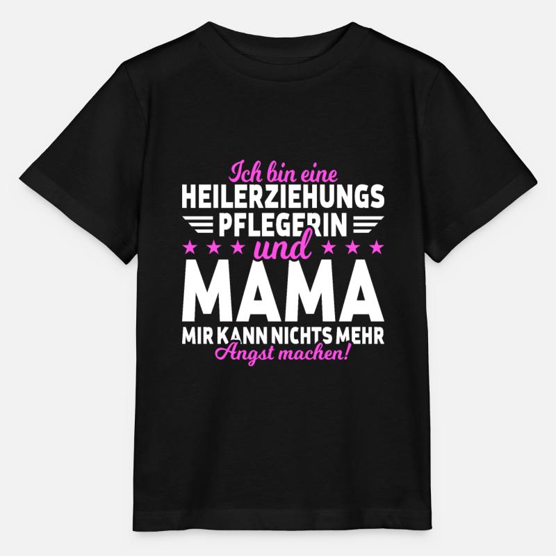 Heilerziehungspfleger - Stanley/Stella Kinder T-Shirt MINI CREATOR  - Schwarz