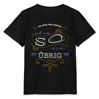 lieben weihnachten zusammenhalt - Stanley/Stella Kinder T-Shirt MINI CREATOR  - Schwarz - Vorne - Mikhail (115cm)