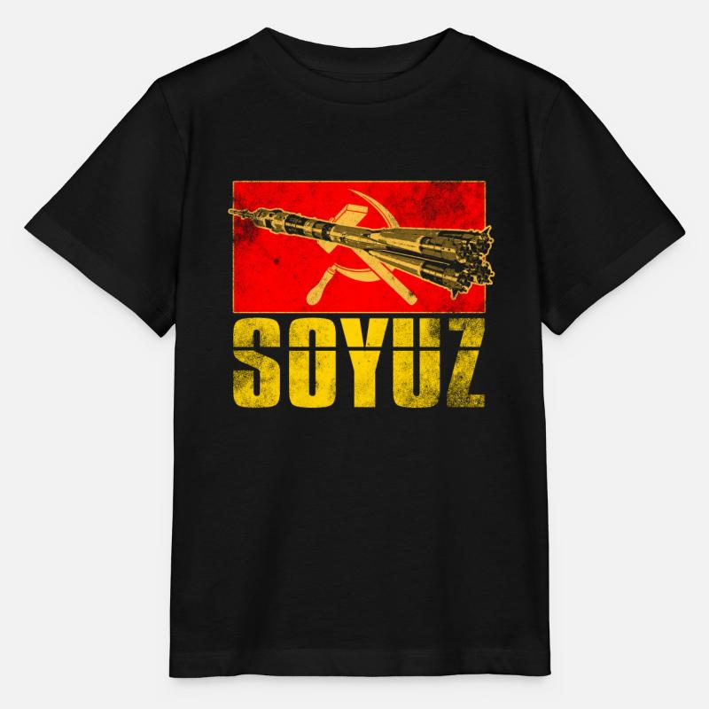 Missile de l’Union soviétique - T-shirt bio MINI CREATOR Stanley/Stella Enfant - noir