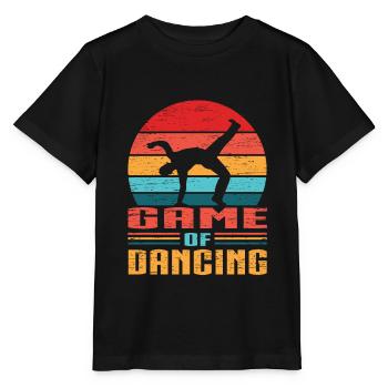 Game of Dancing Martial Arts Martial Arts | Capoeira - Stanley/Stella MINI CREATOR Kids’ T-Shirt - black - Front - Mikhail (115cm)