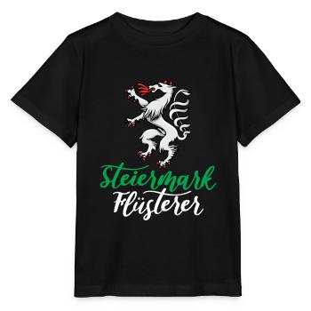 Steirermark Whisperer Steirer Bua Autriche - T-shirt bio MINI CREATOR Stanley/Stella Enfant - noir - Devant - Mikhail (115cm)