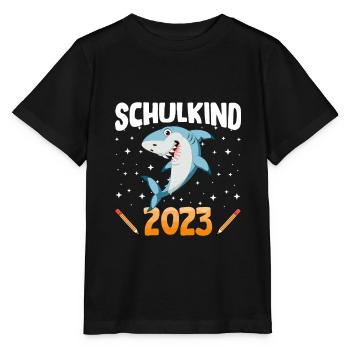 Hai Schulkind 2023 - Stanley/Stella Kinder T-Shirt MINI CREATOR  - Schwarz - Vorne - Mikhail (115cm)