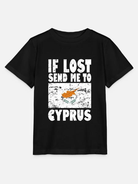 Zypern Flagge Spruch - Stanley/Stella Kinder T-Shirt MINI CREATOR - Schwarz