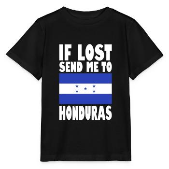 Honduras Flagge Spruch - Stanley/Stella Kinder T-Shirt MINI CREATOR  - Schwarz - Vorne - Mikhail (115cm)
