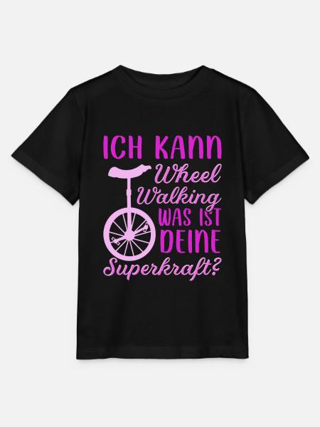 Einrad - Stanley/Stella Kinder T-Shirt MINI CREATOR - Schwarz