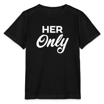 Her Only - Stanley/Stella MINI CREATOR Kids’ T-Shirt - black - Front - Mikhail (115cm)