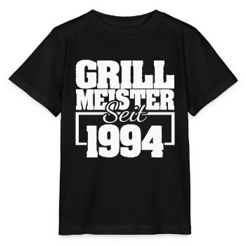 Jahr 1994 - Stanley/Stella Kinder T-Shirt MINI CREATOR  - Schwarz - Vorne - Mikhail (115cm)