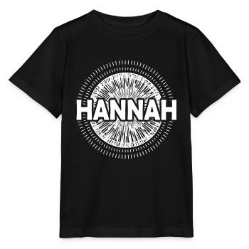 Hannah - Stanley/Stella Kinder T-Shirt MINI CREATOR  - Schwarz - Vorne - Mikhail (115cm)