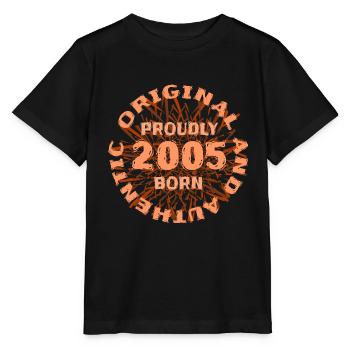 100 2005 - T-shirt bio MINI CREATOR Stanley/Stella Enfant - noir - Devant - Mikhail (115cm)