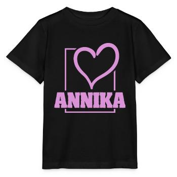 Annika as Bachelorette - Stanley/Stella MINI CREATOR Kids’ T-Shirt - black - Front - Mikhail (115cm)