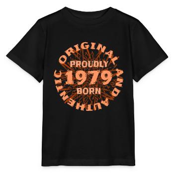 1979 - T-shirt bio MINI CREATOR Stanley/Stella Enfant - noir - Devant - Mikhail (115cm)