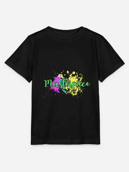 Painter masterpiece - Maler Meisterwerk - Stanley/Stella Kinder T-Shirt MINI CREATOR - Schwarz