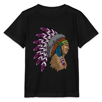 Indisches Männergeschenk - Stanley/Stella Kinder T-Shirt MINI CREATOR  - Schwarz - Vorne - Mikhail (115cm)