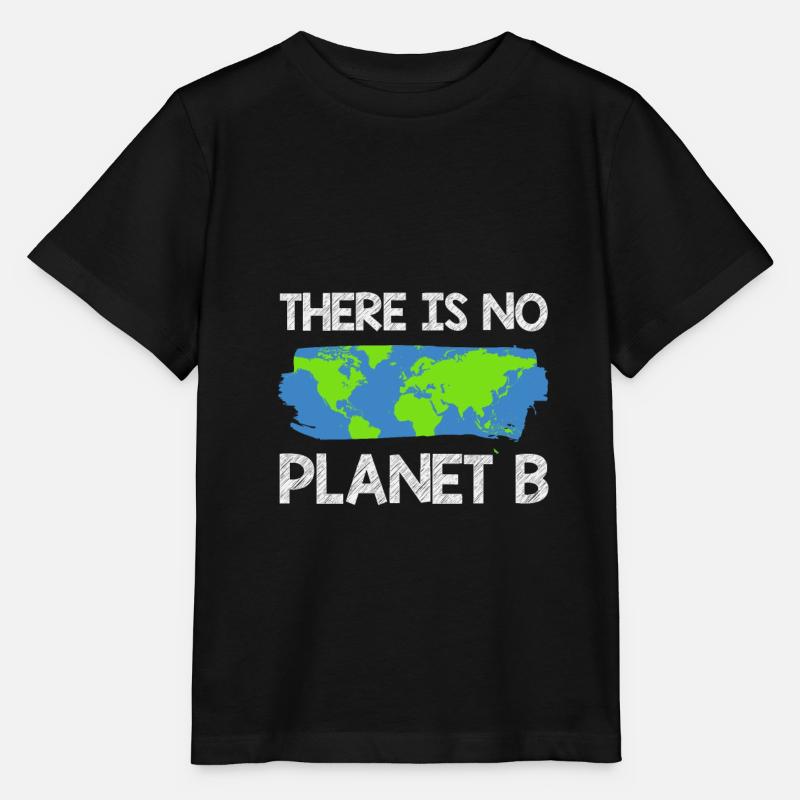 There is no planet B - Stanley/Stella Kinder T-Shirt MINI CREATOR  - Schwarz