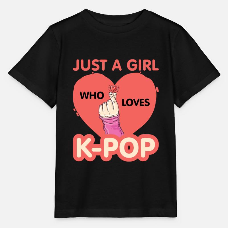 K-Pop - Stanley/Stella Kinder T-Shirt MINI CREATOR - Schwarz