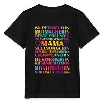 Mother’s Day - Stanley/Stella MINI CREATOR Kids’ T-Shirt - black - Front - Mikhail (115cm)