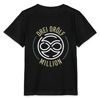 Drei Drölf dreidrölf Million Mathe Mathematik - Stanley/Stella Kinder T-Shirt MINI CREATOR  - Schwarz - Vorne - Mikhail (115cm)
