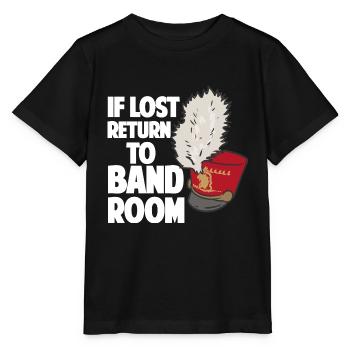 Bei Verlust zurück in den Bandraum Marching Band - Stanley/Stella Kinder T-Shirt MINI CREATOR  - Schwarz - Vorne - Mikhail (115cm)