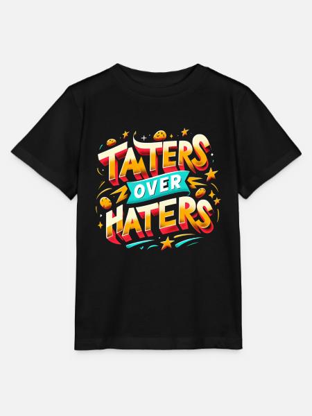 taters over haters 12 - Stanley/Stella Kinder T-Shirt MINI CREATOR  - Schwarz
