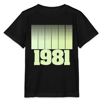 Jeu 1981 - T-shirt bio MINI CREATOR Stanley/Stella Enfant - noir - Devant - Mikhail (115cm)