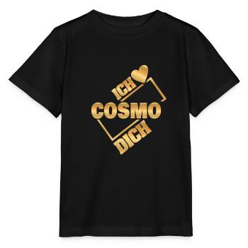 Cadeau pour Cosmo - T-shirt bio MINI CREATOR Stanley/Stella Enfant - noir - Devant - Mikhail (115cm)