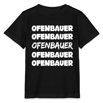 Constructeur de poêles comme métier - T-shirt bio MINI CREATOR Stanley/Stella Enfant - noir - Devant - Mikhail (115cm)