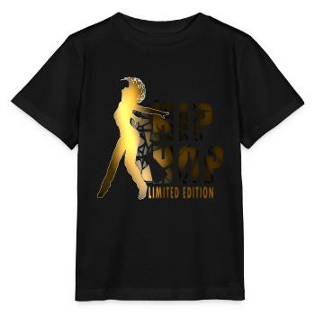 Beat Hip Hop bboy - Stanley/Stella Kinder T-Shirt MINI CREATOR  - Schwarz - Vorne - Mikhail (115cm)