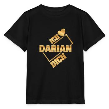 Liebespaar Darian - Stanley/Stella Kinder T-Shirt MINI CREATOR  - Schwarz - Vorne - Mikhail (115cm)