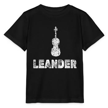 Bratsche Leander - Stanley/Stella Kinder T-Shirt MINI CREATOR  - Schwarz - Vorne - Mikhail (115cm)
