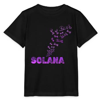 comme amusant - T-shirt bio MINI CREATOR Stanley/Stella Enfant - noir - Devant - Mikhail (115cm)