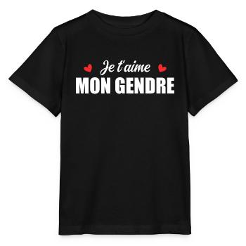 Ich liebe dich, mein Schwiegersohn - Stanley/Stella Kinder T-Shirt MINI CREATOR  - Schwarz - Vorne - Mikhail (115cm)