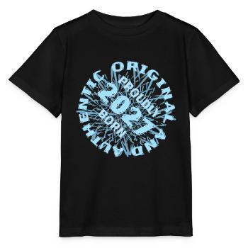 Jeu 2027 - T-shirt bio MINI CREATOR Stanley/Stella Enfant - noir - Devant - Mikhail (115cm)