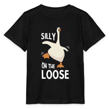 Dumme Gans - Stanley/Stella Kinder T-Shirt MINI CREATOR  - Schwarz - Vorne - Mikhail (115cm)