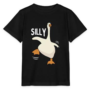 Dumme Gans - Stanley/Stella Kinder T-Shirt MINI CREATOR  - Schwarz - Vorne - Mikhail (115cm)