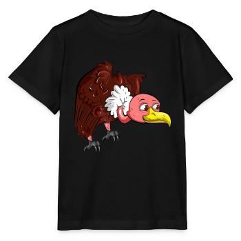 Vulture - Stanley/Stella MINI CREATOR Kids’ T-Shirt - black - Front - Mikhail (115cm)