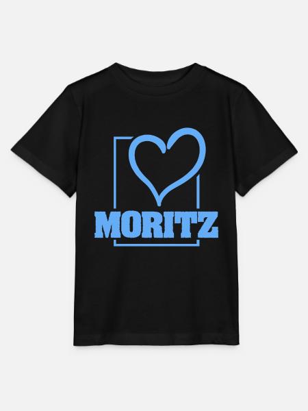 Geschenk für Moritz - Stanley/Stella Kinder T-Shirt MINI CREATOR  - Schwarz