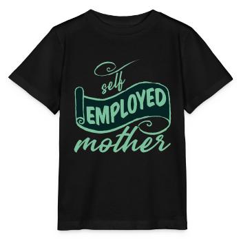 Mère indépendante 2 - T-shirt bio MINI CREATOR Stanley/Stella Enfant - noir - Devant - Mikhail (115cm)