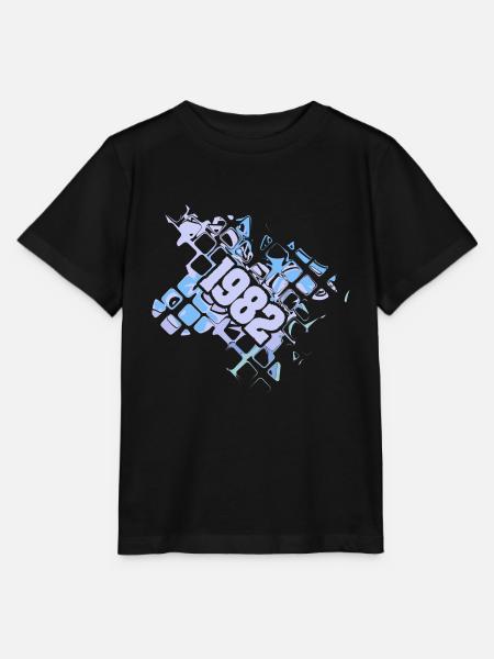 Computer 1982 - Stanley/Stella Kinder T-Shirt MINI CREATOR  - Schwarz
