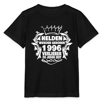 wurden 1996 - Stanley/Stella Kinder T-Shirt MINI CREATOR  - Schwarz - Vorne - Mikhail (115cm)