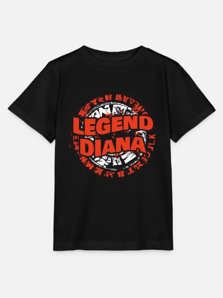 Diana als Mann - Stanley/Stella Kinder T-Shirt MINI CREATOR  - Schwarz