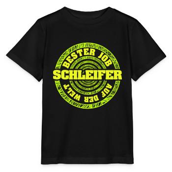 Job Grinder - Stanley/Stella MINI CREATOR Kids’ T-Shirt - black - Front - Mikhail (115cm)