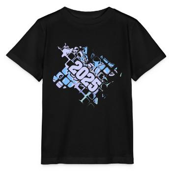 Ordinateur 2025 - T-shirt bio MINI CREATOR Stanley/Stella Enfant - noir - Devant - Mikhail (115cm)