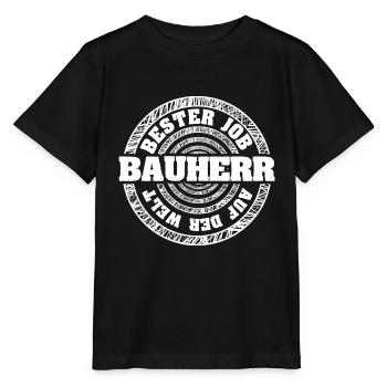 Job Builder - Stanley/Stella MINI CREATOR Kids’ T-Shirt - black - Front - Mikhail (115cm)