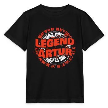Man Artur - Stanley/Stella MINI CREATOR Kids’ T-Shirt - black - Front - Mikhail (115cm)